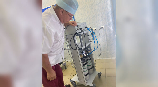Аппарат для электрохирургии появился в эндоскопическом отделении ЦМСЧ-91 в Лесном
